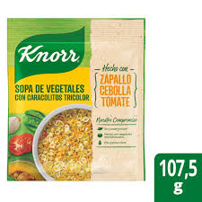 SOPA KNORR CASERA VEGETAL C/ CARACOLITOS